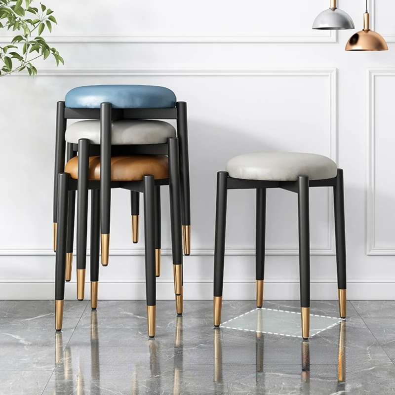 

Современные кухонные стулья для отдыха, стул для гостиной, спальни, роскошный обеденный стул, расслабляющий салон ожидания, косметическая м...