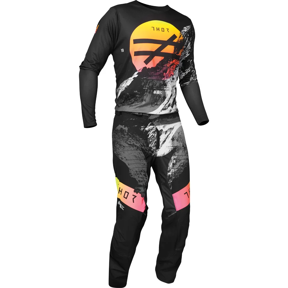 2022 Motocross Gear Set 4 Way Stretch Dirt Bike Jersey Set ATV Motorcycle Suit Moto Jersey And Pant  th2