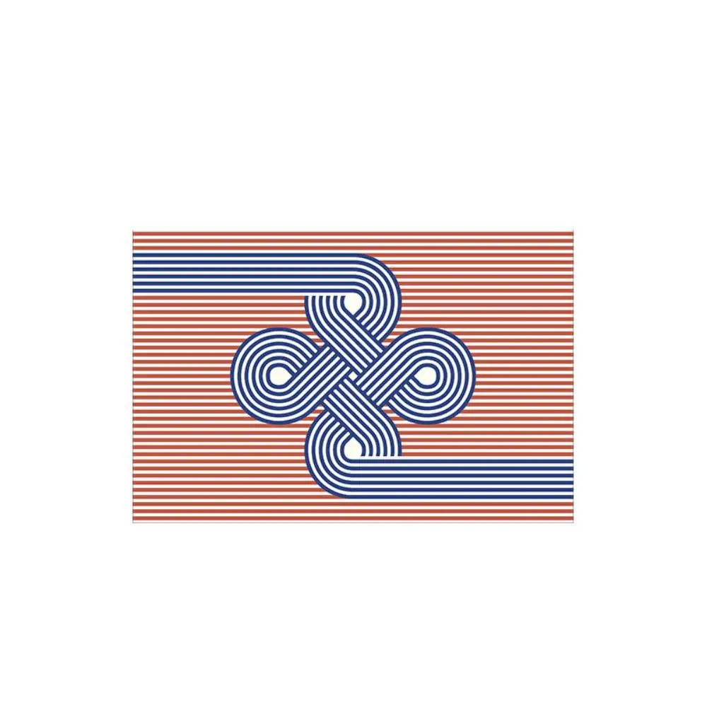 Дизайнерский Ковер VIKAMA - Геометрические Линии Художественное Простое Роскошное