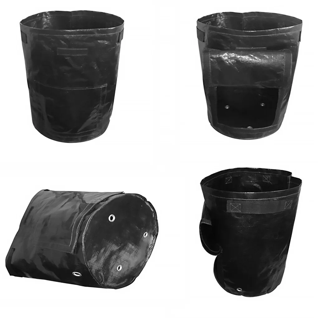

Vegetable Plant Grow Bag DIY Potato Grow Planter PE Cloth Tomato Planting Container Bag PE Thicken Garden Pot Garden Supplies
