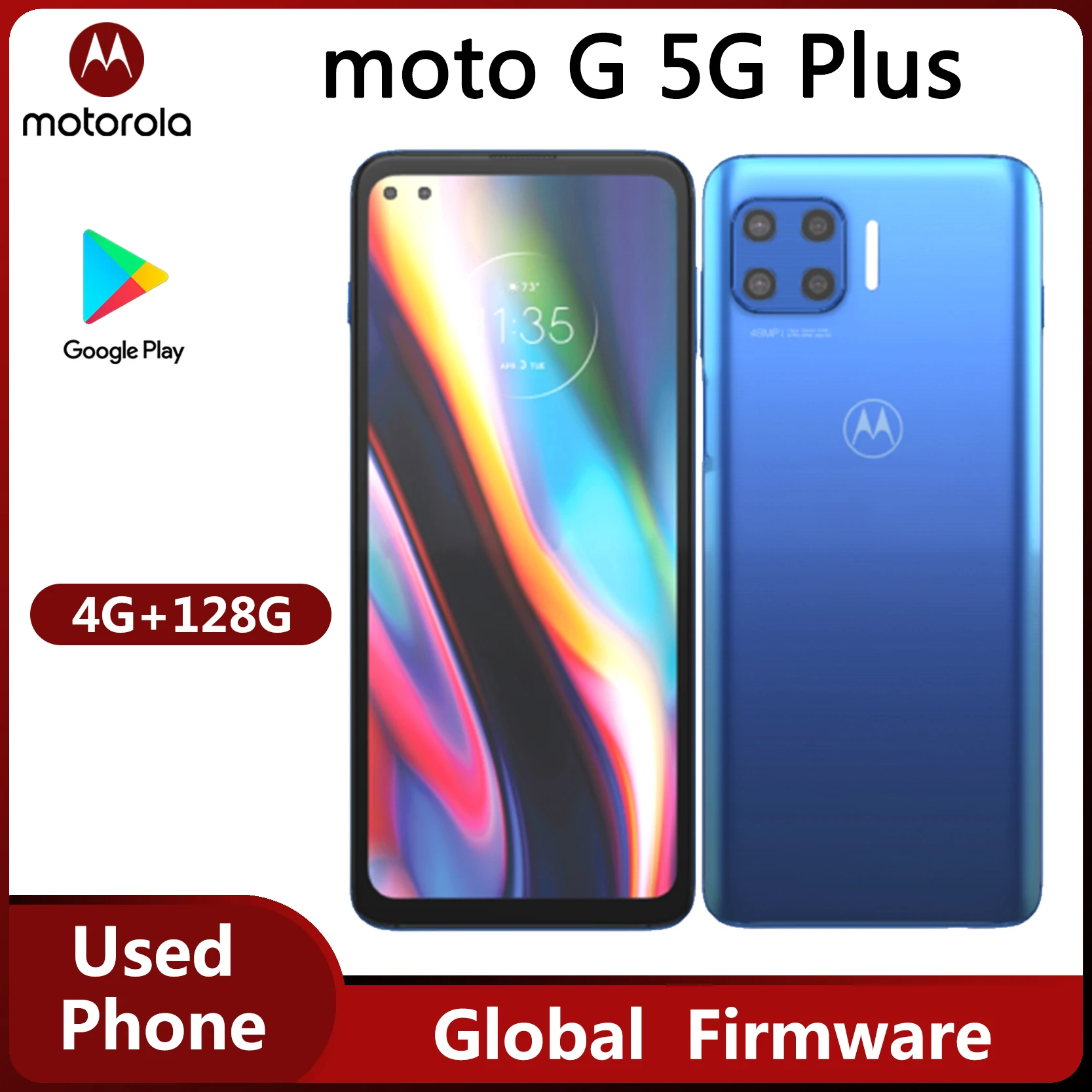 Смартфон Motorola Moto G 5G Plus 4/128ГБ Б/у