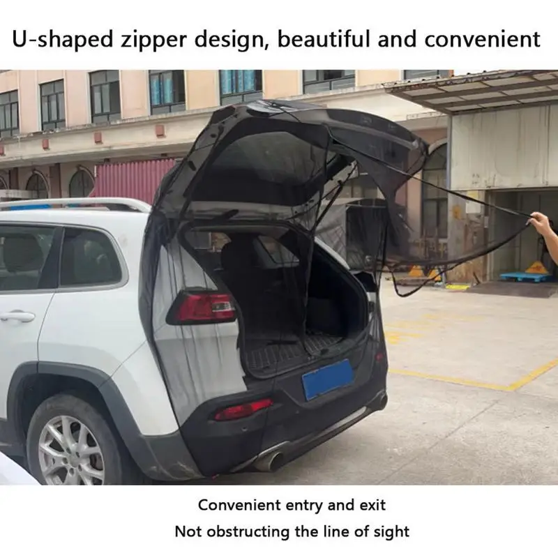 Туристическая сетка для багажника автомобиля с защитой от УФ-лучей