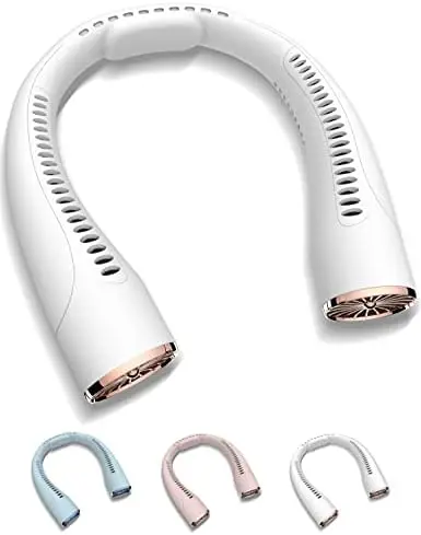 

Portátiles Ventilador de Cuello NF4, Ventilador para Casco Colgantes sin Hojas, 9600mah Batería Alimentada U
