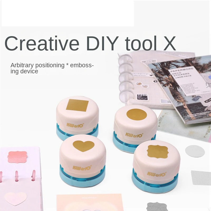 KW-Trio 1 шт. дырокол DIY ремесленный тиснение острый для скрапбукинга пробойники A