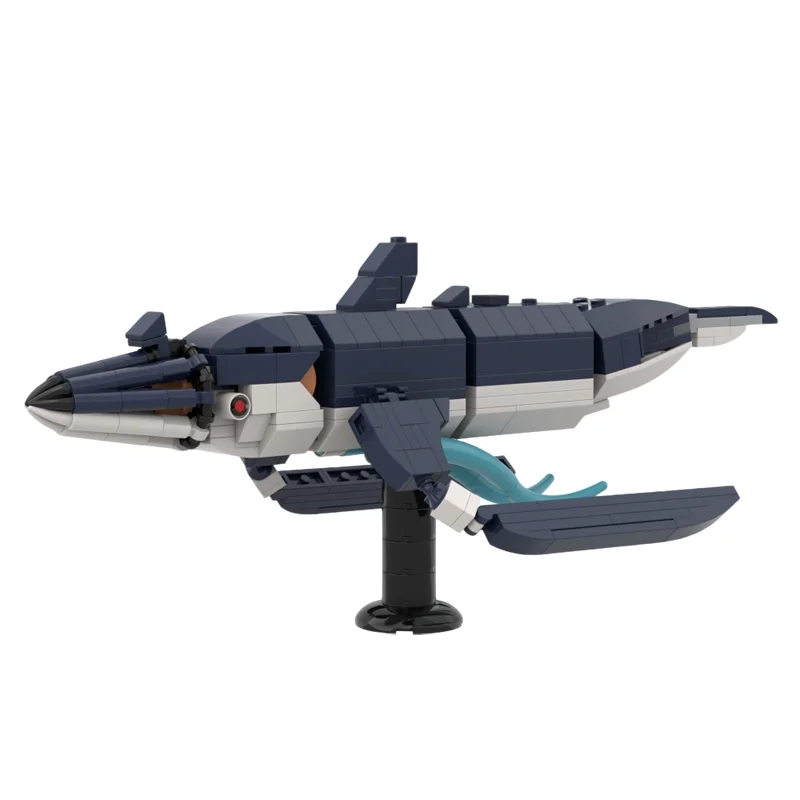 Фото 270 деталей MOC-конструктор: Модель Squidshark Subnautica Below Zero, архитектурные игрушки, креативный набор для самостоятельной сборки, подарки на праздники №3
