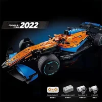 2022 new technical compatible 42141 mclarened formula 1 race car model buiding block city vehicle bricks kits toys for children