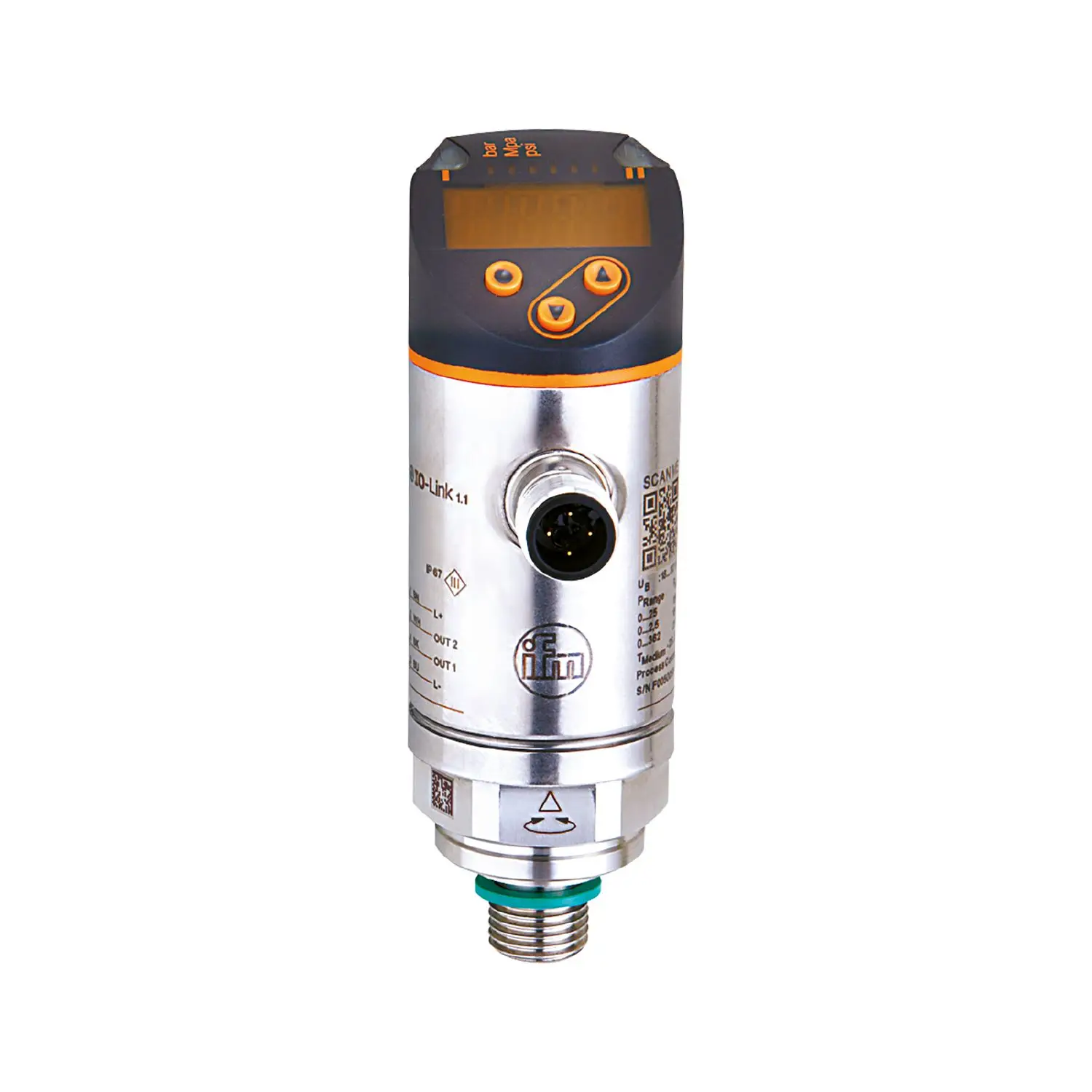 

Switch Pressure Sensor German PN7594 Pressure with Display Screen Pressure Transmitter New and Original