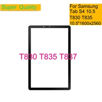 10pcslot for samsung galaxy tab s4 10 5 t830 t835 t837 touch screen panel tablet front outer lcd glass lens with oca glue