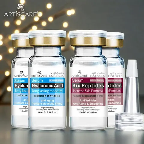 ARTISCARE Сыворотка для лица с гиалуроновой кислотой и пептидами 4 шт.