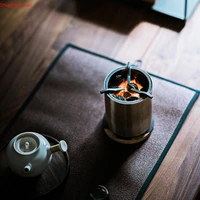 creative kitchen accessories stainless steel stove kit tea pot tea stove warm alcohol stove charcoal stove samovar tool