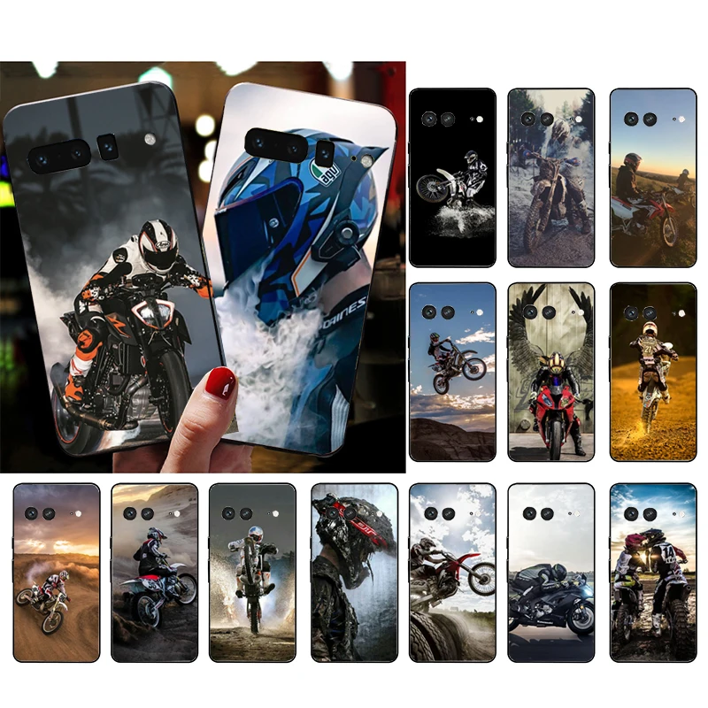 

Motorcycle Sports Phone Case for Google Pixel 7 Pro 7 6A 6 Pro 5A 4A 3A Pixel 4 XL Pixel 5 6 4 3 XL 3A XL 2 XL Funda