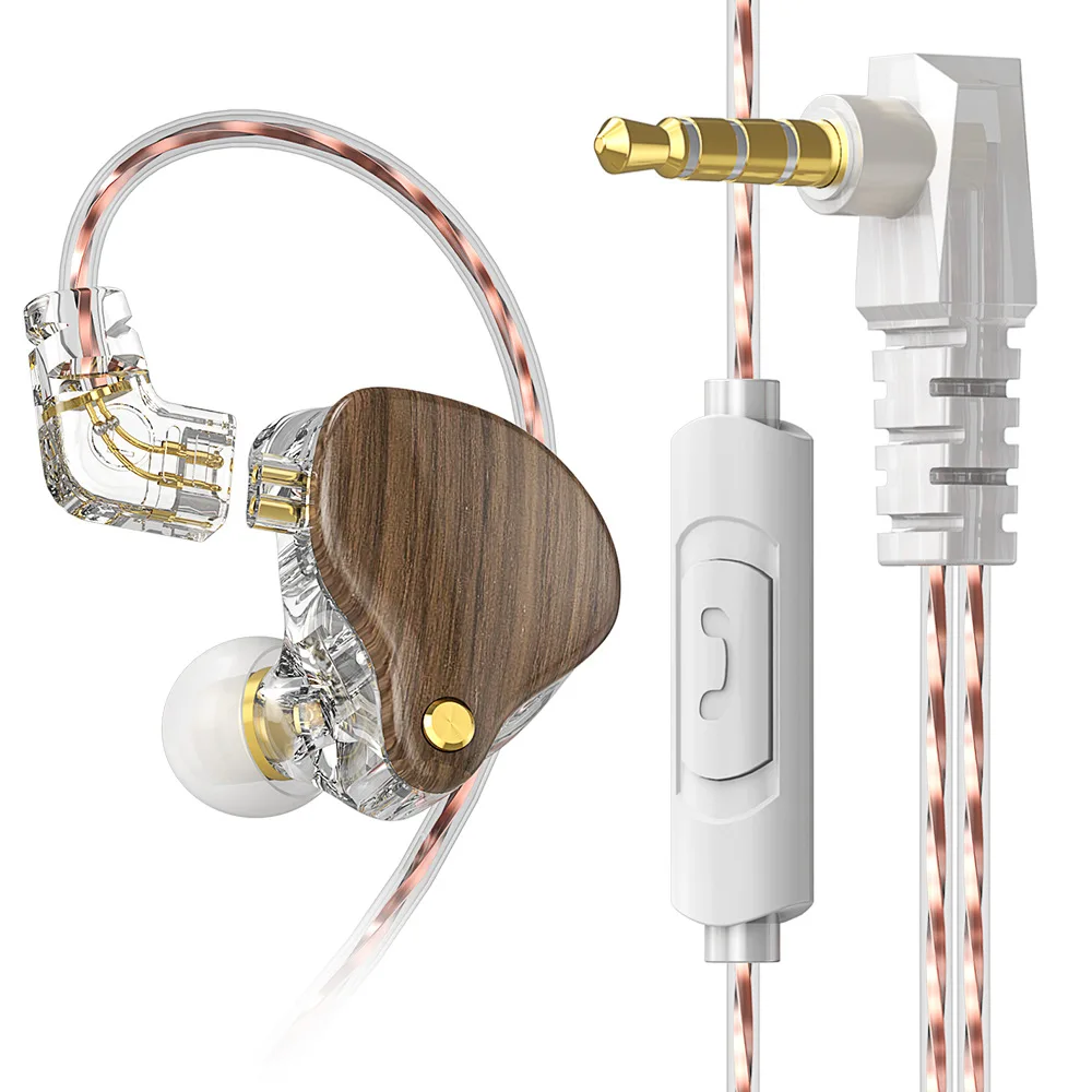 

Наушники-вкладыши Q1Pro Hi-Fi с деревянной текстурой, динамический стерео монитор с микрофоном, Спортивная музыкальная игровая гарнитура с шумоподавлением