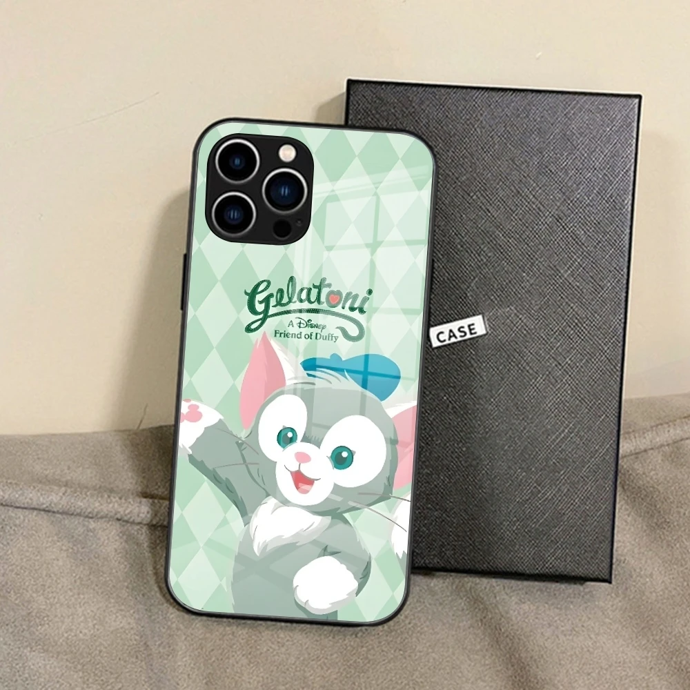 Чехол для телефона Disney G-Gelatoni IPhone 15 Pro Max14 12 11 13 16 X XR XS 8 7 Plus SE задняя крышка из