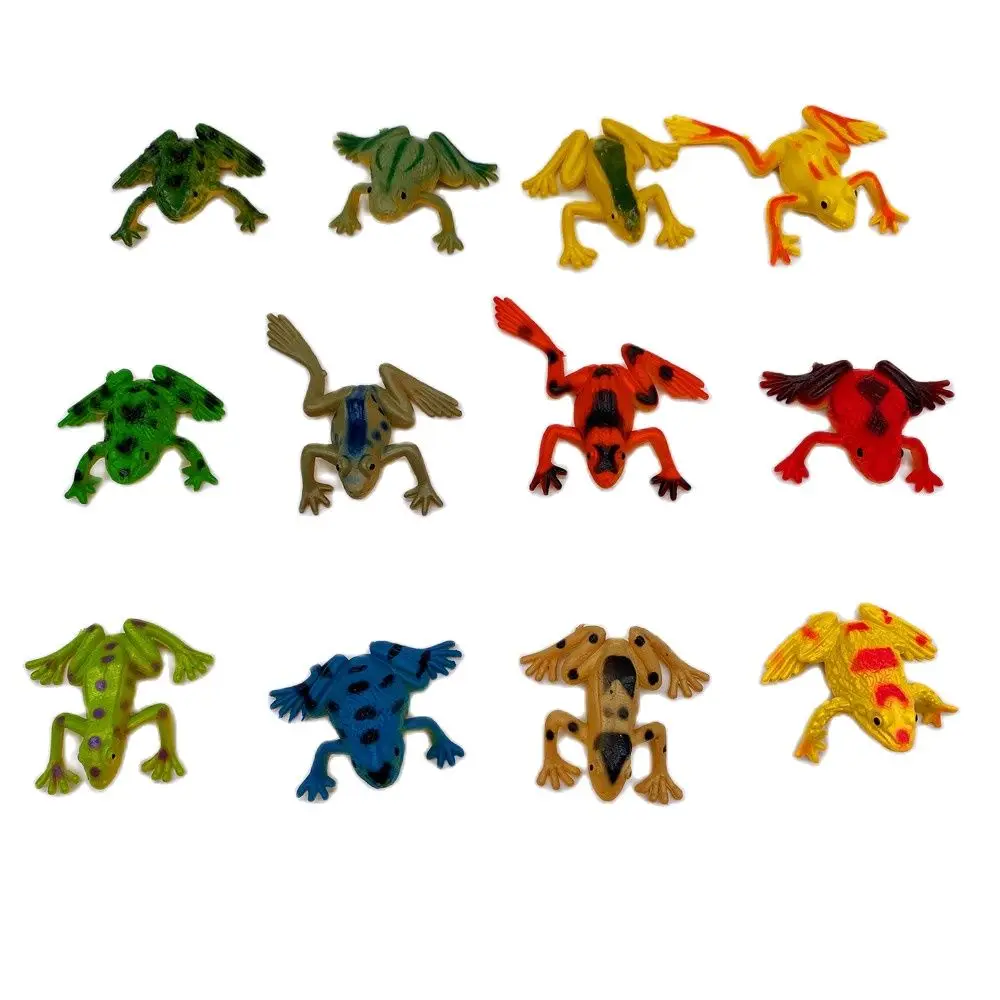 

12 шт./комплект, детские фигурки-лягушки