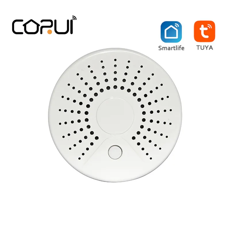 

Смарт-детектор дыма CORUI, Wi-Fi, с дистанционным управлением