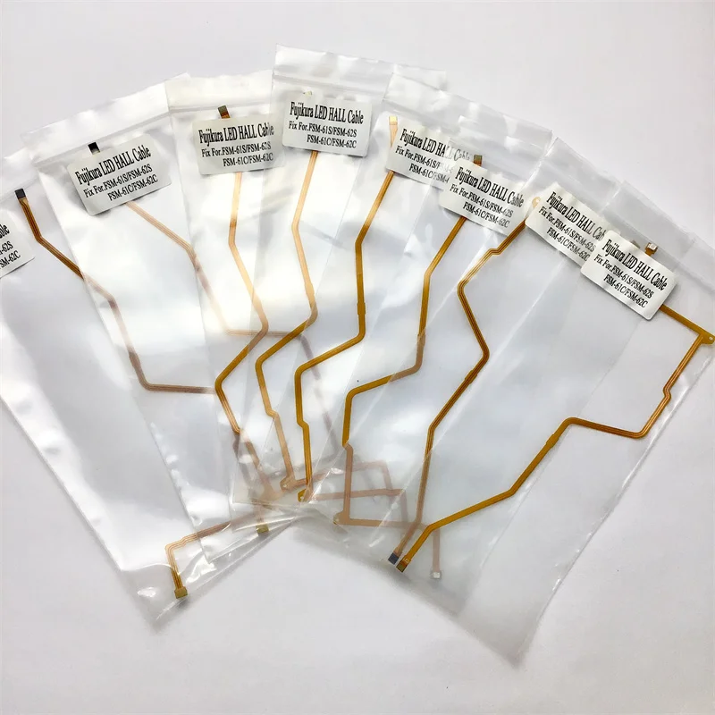 LED HALL Cable for FSM-61S/62S/62C Fiber Optical Fusion Splicer Hall Element Windshield Cover LED Flat Cable Y Cable