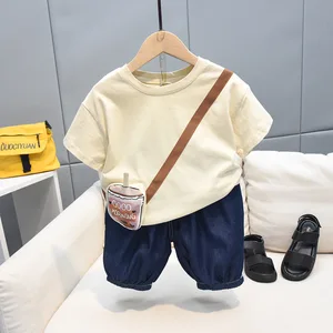 Clothes For Boys Summer Toddler Boys Clothes 2Pcs Outfits Kids Clothing For Boys Tracksuit Suit For Boys Children Clothing 2-11T