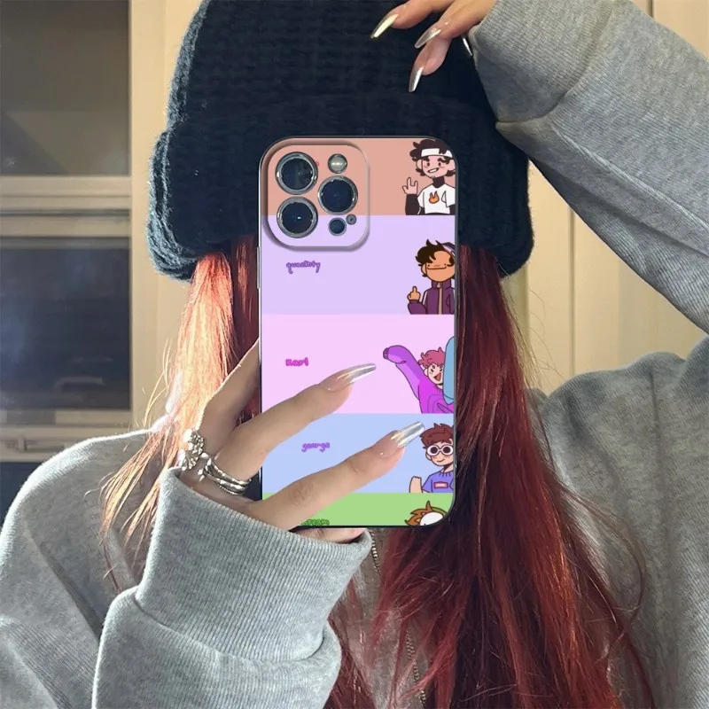 Japan Anime Dream Smp Phone Case FOR IPhone 14 13 11 12 Pro 8 7 Plus X 13 Pro MAX XR XS MINI Black Covers