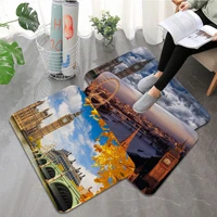 big ben city view door mat rectangle anti slip home soft badmat front door indoor outdoor mat bedside area rugs