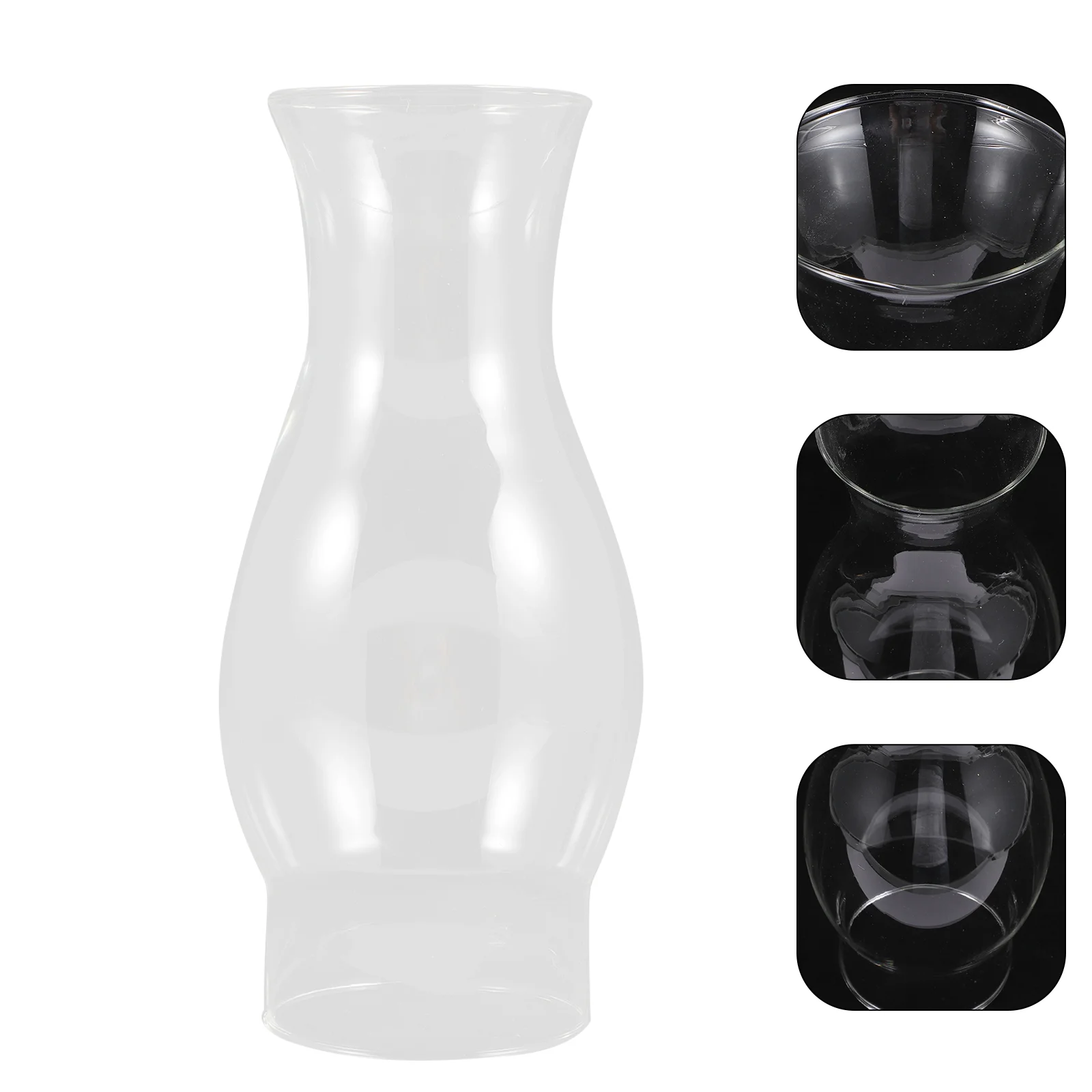 

Oil Lamp Glass Lamp Shade Clear Kerosene Lamp Chimney Kerosene Lamp Cover