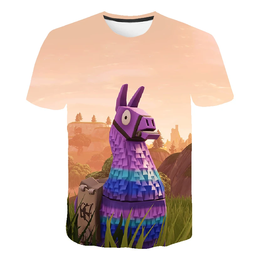 Футболка с круглым вырезом для мальчиков и девочек Повседневная летняя футболка