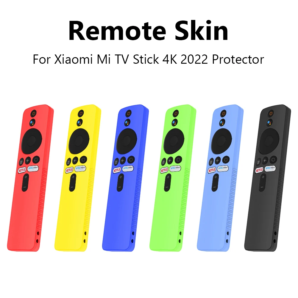 

for Xiaomi Mi TV Stick 4K Anti-Drop Covers Remote Control Case Silicone Shockproof Protector for Xiaomi Mi TV Stick 4K 2022