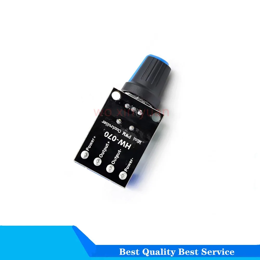 Mini 5A 10A 90W PWM 12V контроллер скорости двигателя постоянного тока Module 4 5 V-35V