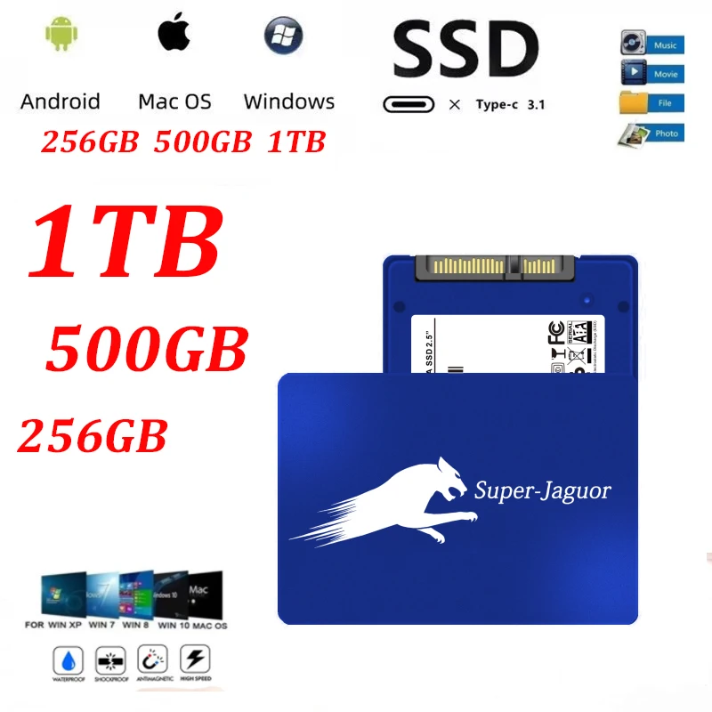 

Горячая Распродажа 256 ГБ 500 Гб ТБ HD SATA3 SSD 2,5 SATA диск SSD Внутренний твердотельный накопитель для ноутбука, настольного ПК, жесткий диск