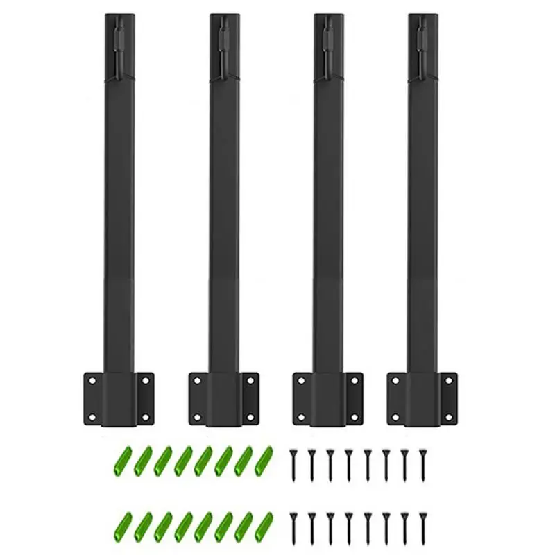 

Палки для наружных гирлянд, 4 шт. регулируемых гирлянд, палки для наружных фонарей, легкая установка, экономия пространства, зеркальные палки для