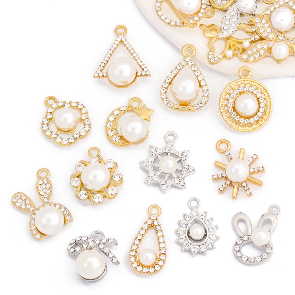 10 шт. подвеска в виде цветка кролика