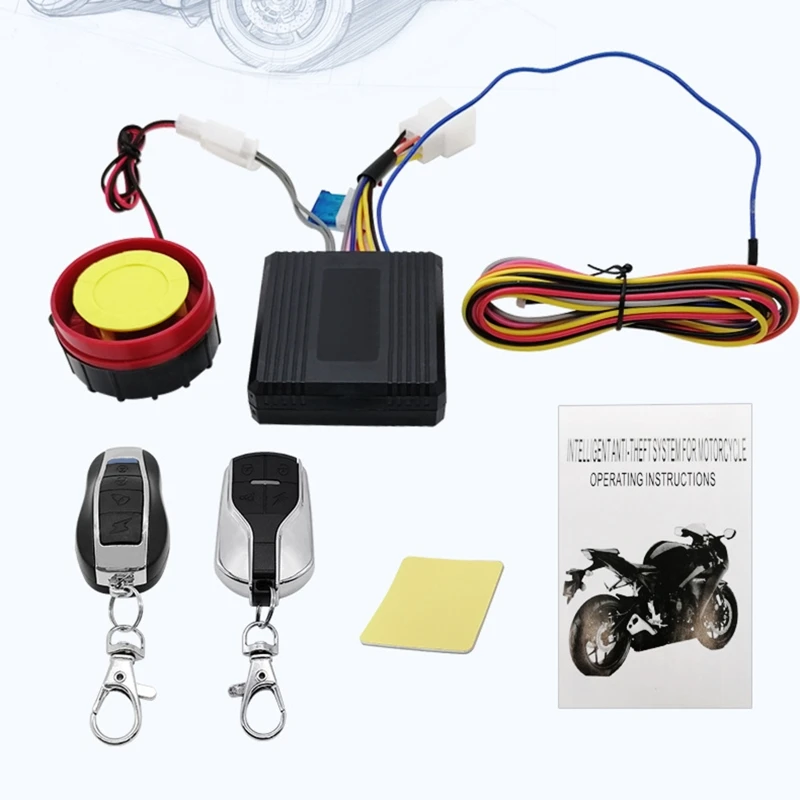 ДБ велосипедная сигнализация беспроводной вибрационный датчик движения