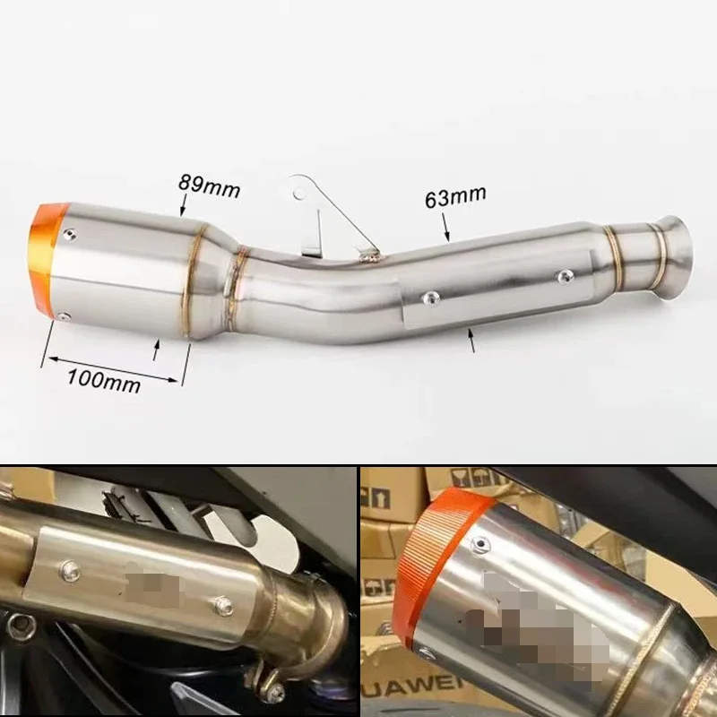 Надевается для мотоцикла KTM DUKE 790 890 выхлопная система Escape Moto модифицированная