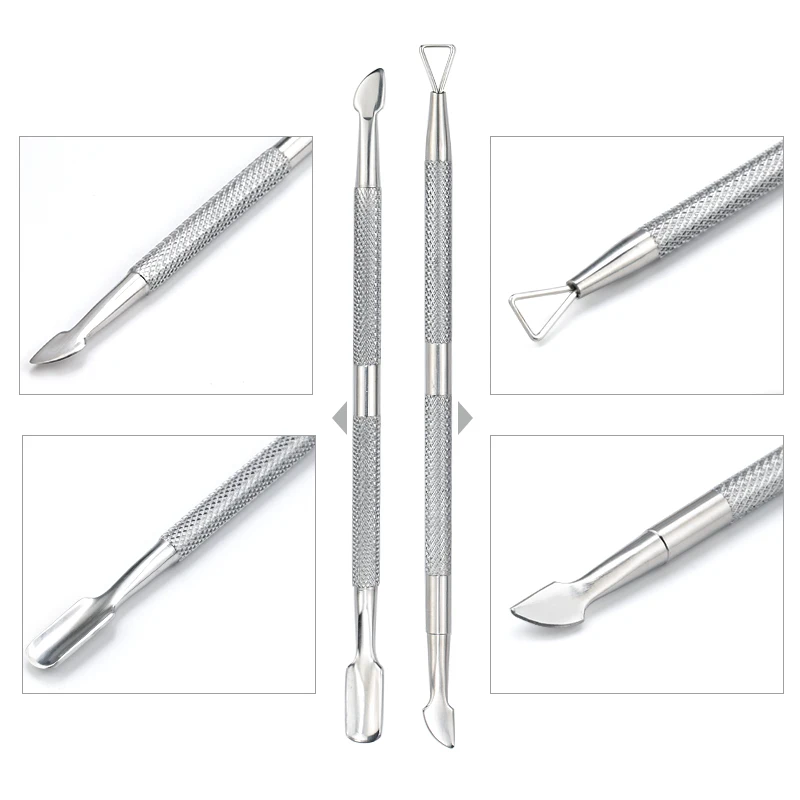 Nibiru DU профессиональный набор инструментов для ногтей ножницы кутикулы толкатель