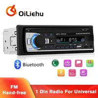 oiliehu 1 din car radio bluetooth autoradio jsd 520 sd aux in mp3 player fm usb stereo receiver in dash radio for universal