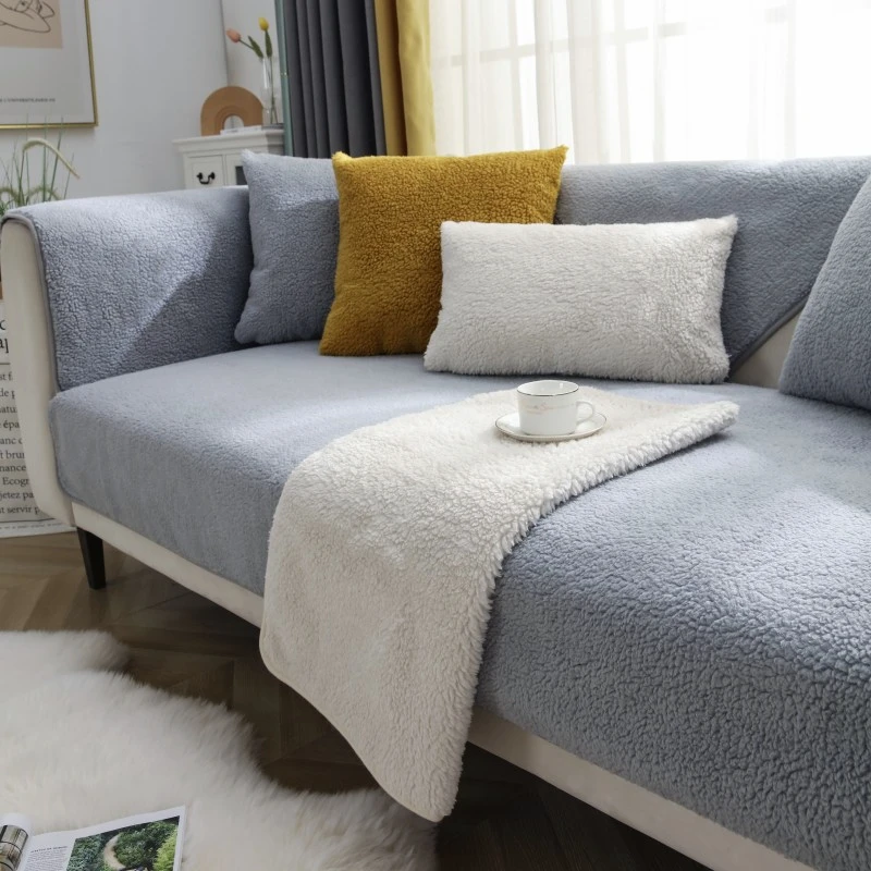 

Высококачественная Нескользящая подушка в скандинавском стиле, современный простой чехол для дивана, зимняя подушка для дивана, утолщенная