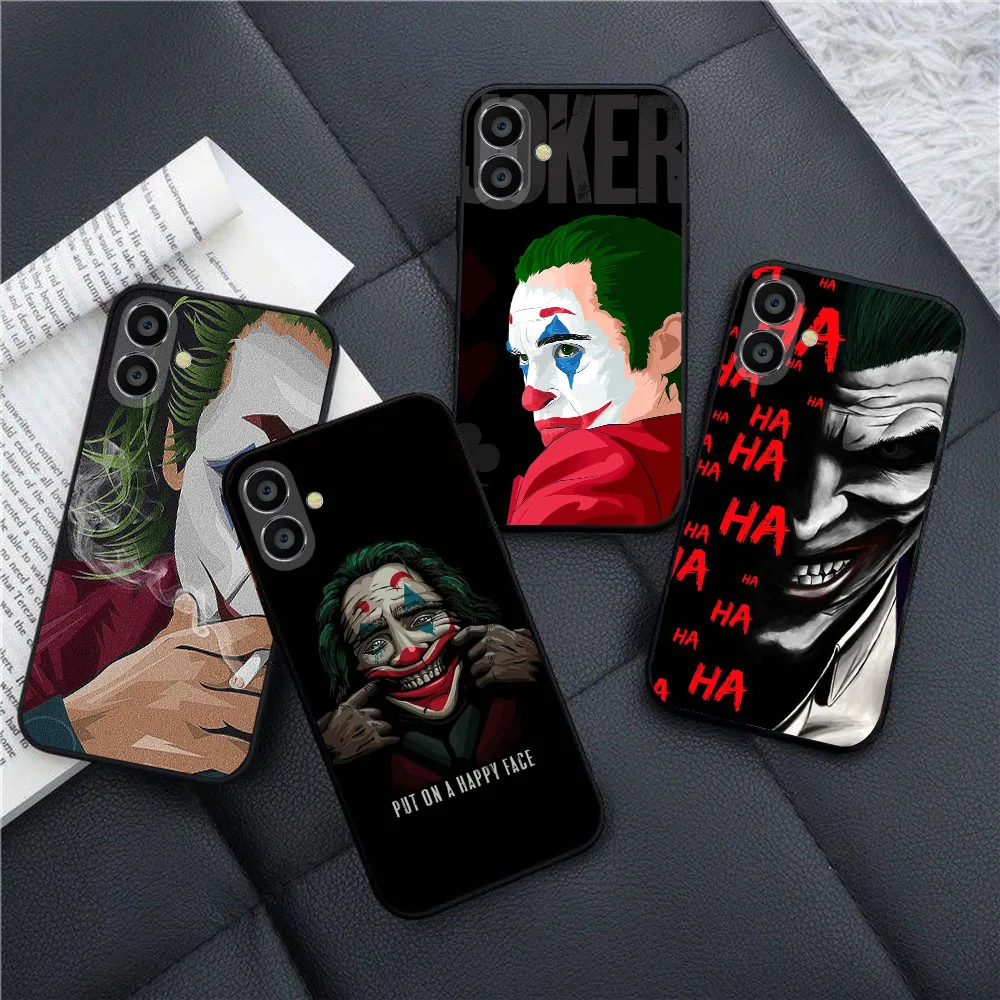 Матовый черный чехол для Huawei Y5 Y6 Y6P Y6S Y7 Y7A Y9 Prime Honor 8A 8X Mate 10 Lite Pro KD-66 Джокер Курение