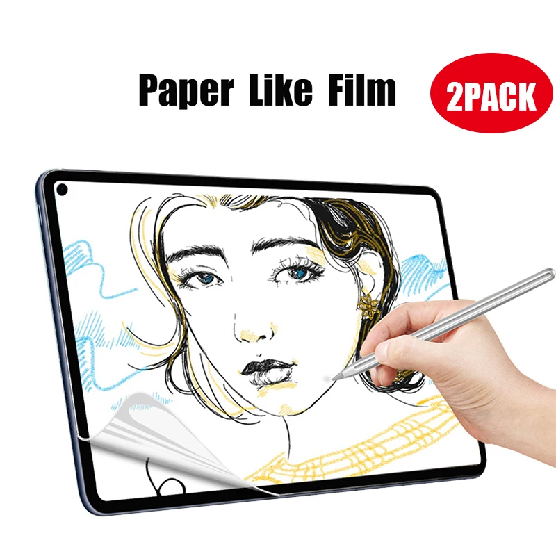 

For Samsung Galaxy Tab S6 Lite 10.4quot; Paper Touch Screen Protector Anti-Skip Matte Protective Drawing Film for SM-P610