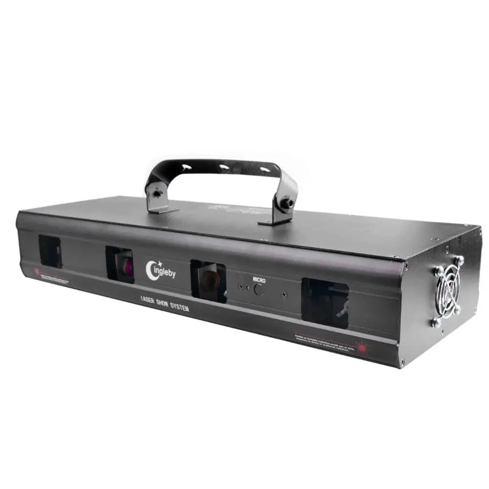

Laser Light 4 lens RGYV Color DJ DMX KTV Stage Party Disco Laser equipment