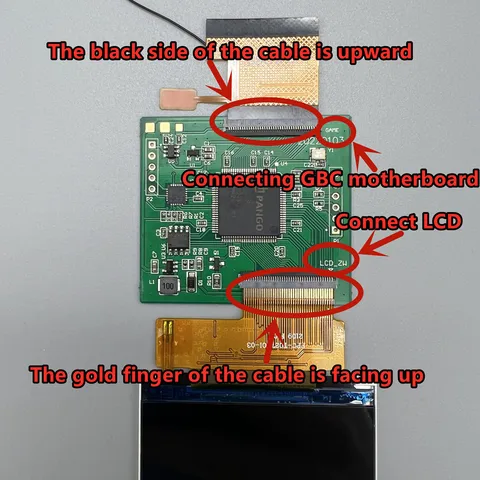 Замена корпуса для Nintendo Game Boy Color/GBC YTYIN