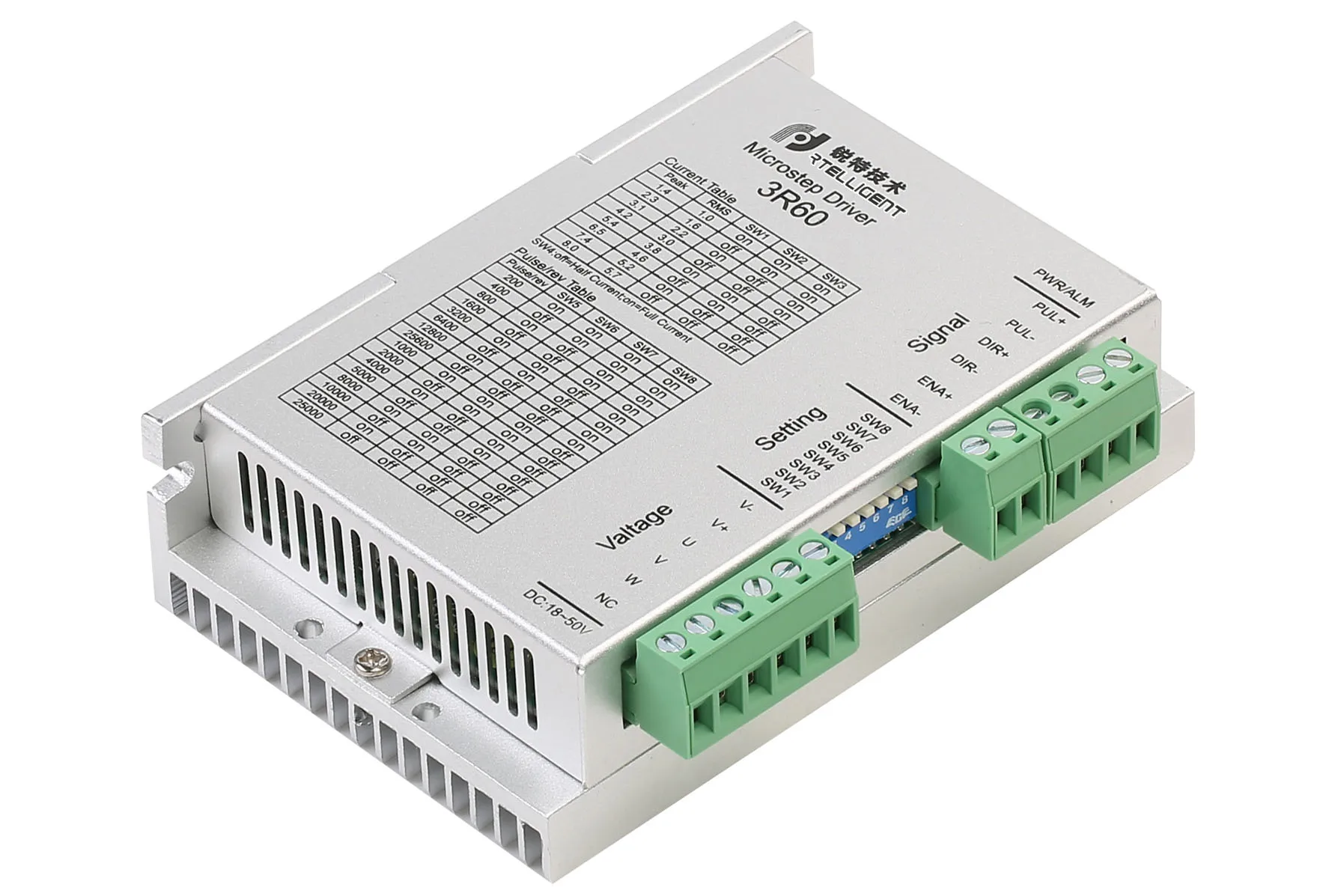 3R60 3-фазный драйвер шагового двигателя 1 4-8 0 А 24-50 В переменного/постоянного тока