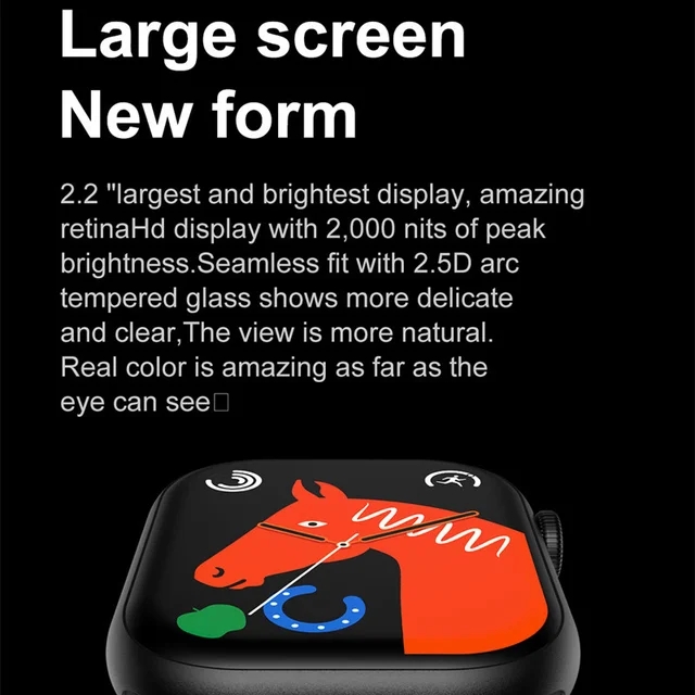 Smart Watch S9 Max Series 9 ChatGPT Bluetooth Call Compass NFC Wireless Charging GPS Tracker Sport ZKS9 MAX Women Men Smartwatch 3