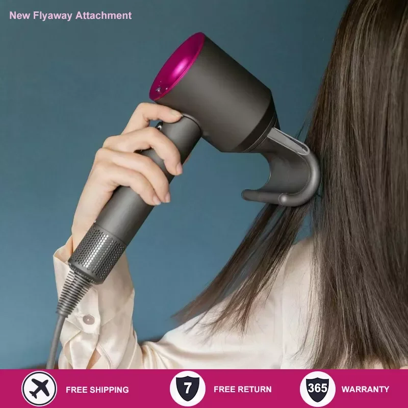 

New Anti-Flying Nozzle Flyaway Attachment For Super Hair Dryer HD08 HD01 HD02 Smooth Shiny Finish Coanda Effect