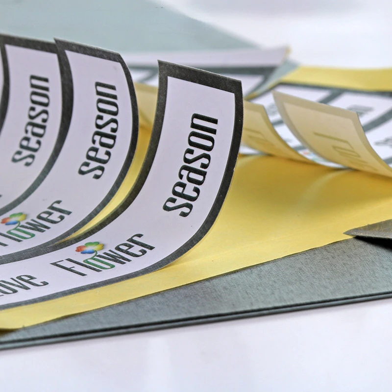 

100pcs Florist Logo Sticker Custom Self-adhesive Label Bouquet Flower Shop Logo Labels