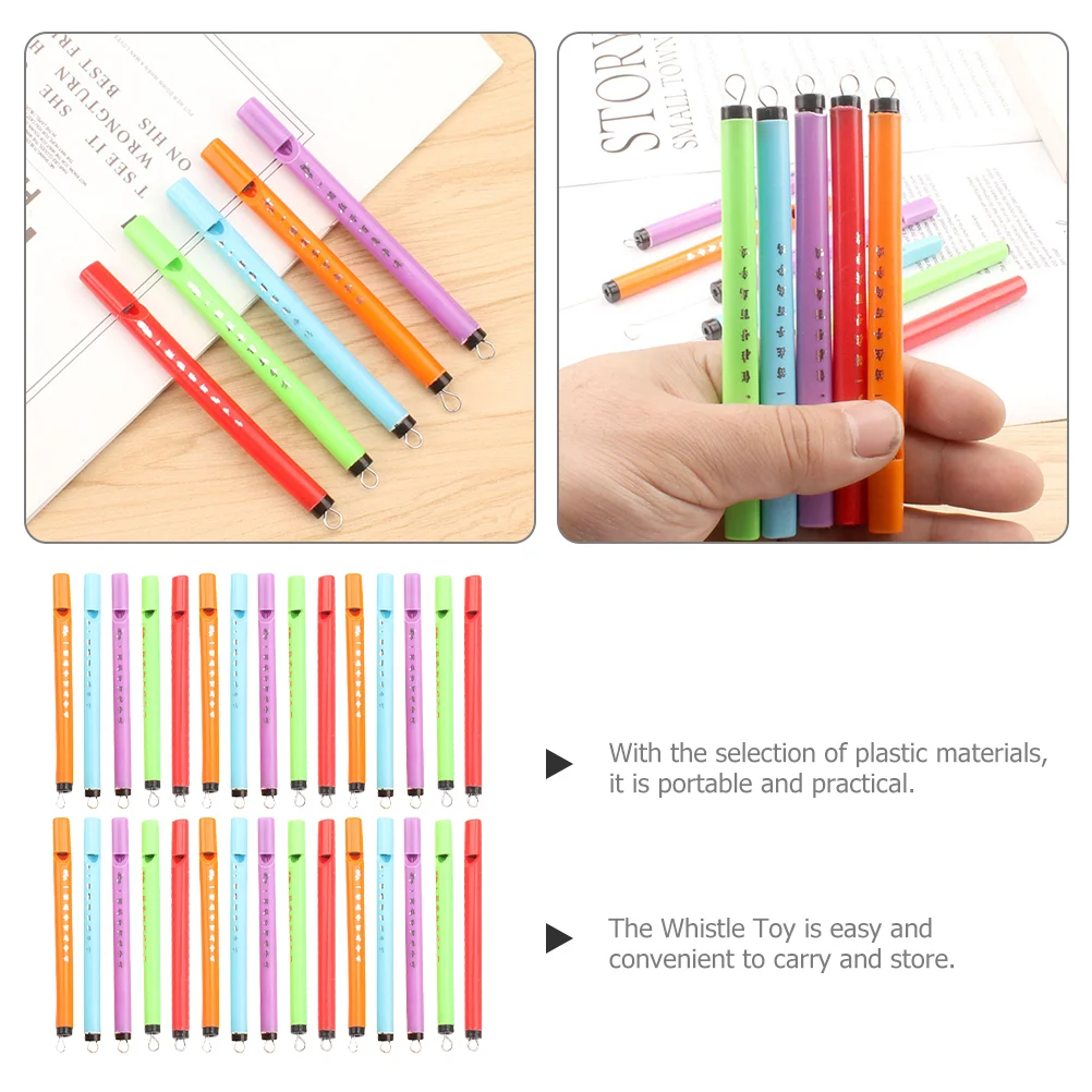 30 шт. мини-птица флейта свисток музыкальная игрушка разные цвета 40 практичная