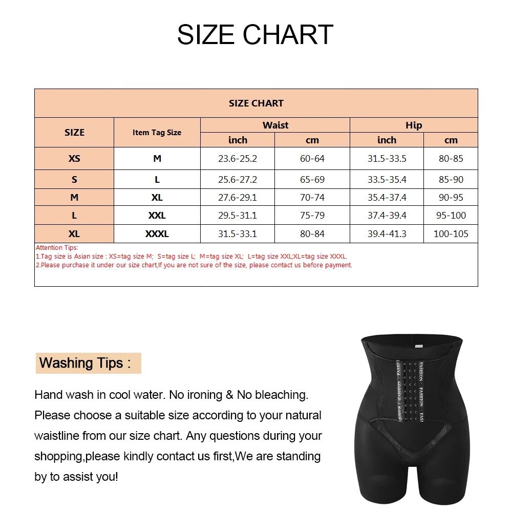 SEXYWG High Waist Shapewear Panties Women Body Shaper Shorts Seamless Waist Trainer Shapewear Tummy Control Panties