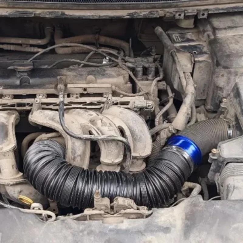 Универсальный гибкий воздухозаборный патрубок для турбонаддува автомобиля, 3 дюйма, система холодного впуска (art.: 3920d9fd4e078) - 3920d9fd4e078