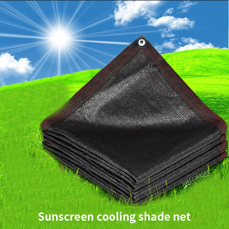12PIN black shading net, UV resistant plant coverage net, garden shading shed, pavilion shading shed, outdoor shading net, 90%