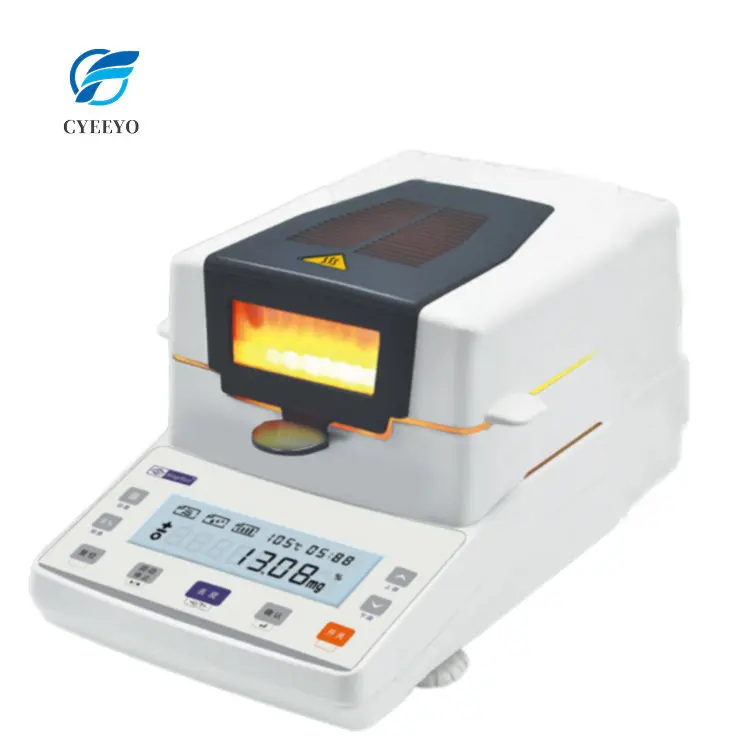 

Granule Powder Feed Starch Flour Food Bread Grain Infrared Lab Halogen Animal Fish Moisture Meter Tester Analyzer