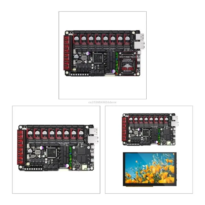 

Комплект платы управления Manta M8P V2.0, 32 бит для микроконтроллера RaspberryPi STM32H723ZET6, обеспечивающий мощную