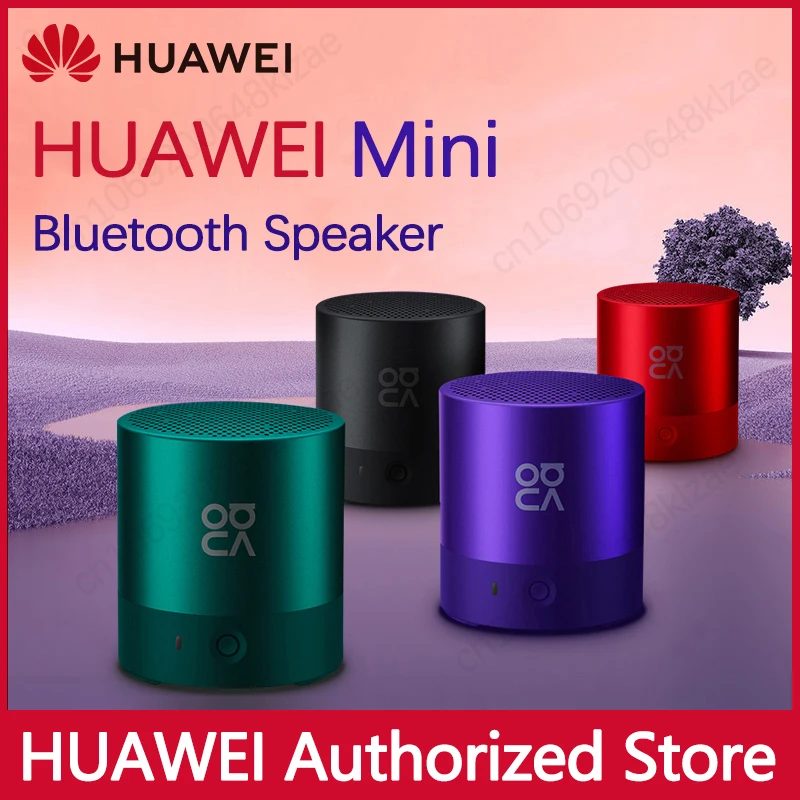 

Original Huawei Mini Speaker Wireless Bluetooth 4.2 Stereo Bass Sound Hands-free Nova IP54 Waterproof Speaker
